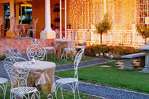 Garden with Fairy Lights, De Ark Guest House and B&B Accommodation Lydenburg, Lydenburg Self Catering Accommodation, Lydenburg B&B Accommodation, Lydenburg Guest House Accommodation, Affordable Accommodation Lydenburg