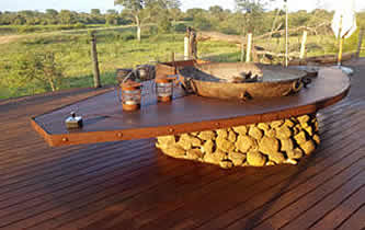 Outdoor furniture, wooden decks, Nelspruit, Lowveld, Mpumalanga