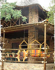 Malelane Self catering lodge accommodation at Khaya Umdani Self catering lodge in Mpumalanga - Verandah